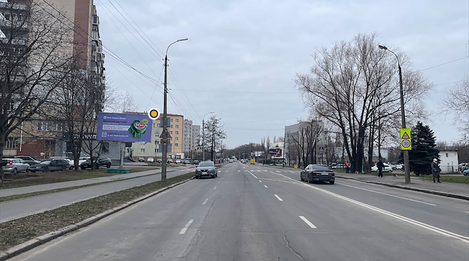 Борд Хмельницкий,  Прибузька вул / Свободи вул! Увага, розмір 6030х3000!