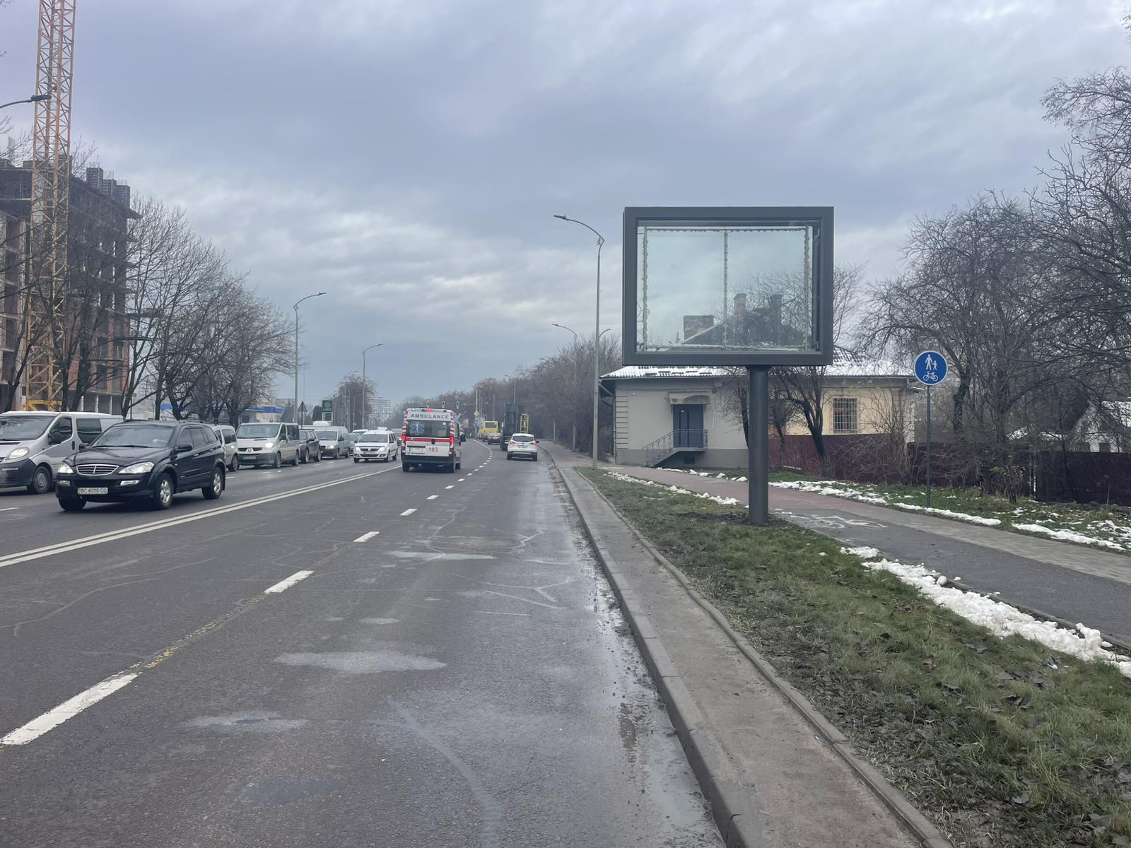 Скроллер Львов,  Липинського вул., 65, до Промислової вул.