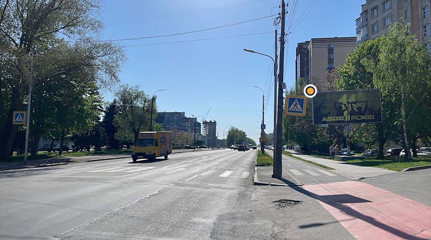 Борд Хмельницкий,  Прибузька вул / Свободи вул! Увага, розмір 6030х3000!