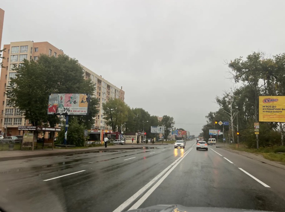 Билборд Софиевская Борщаговка,  вул.Соборна, 126/15, біля зупинки ЖК Софія Сфера