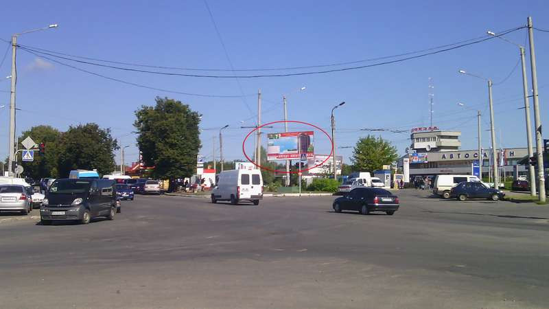 Билборд Хмельницкий,  Миру - Автовокзал