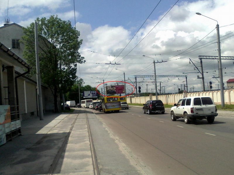 Билборд Львов,  Городоцька К6 (Заправка Інтертранс) ст.А