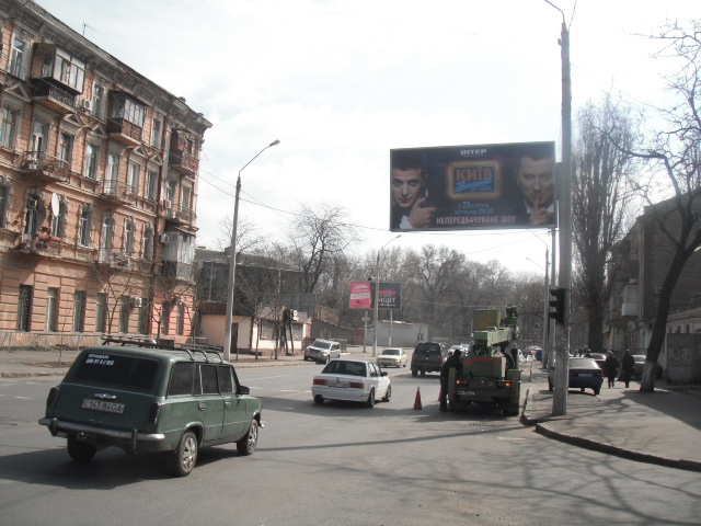 Білборд, бігборд (борд)  Одеса,  М'ясоїдівська вул., 40 - Болгарська вул.