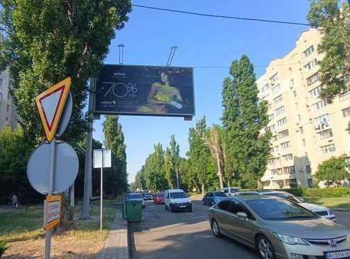 Білборд, бігборд (борд)  Одеса,  Івана та Юрія Лип вул. - Малиновського вул., 47