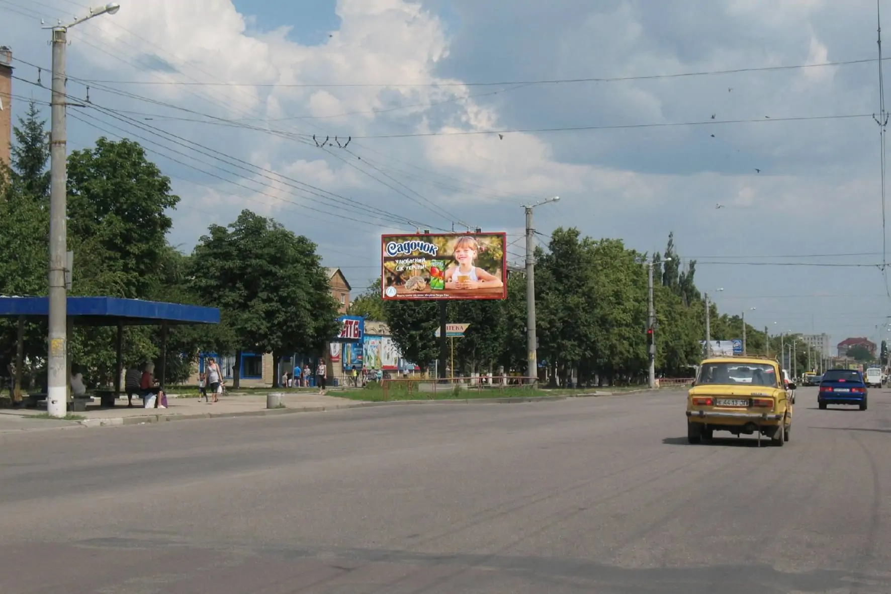 Борд B в Кропивницкий (Кировоград), 3x6 Євгена Тельнова вул. - Бєляєва вул.  | Billboards.com.ua