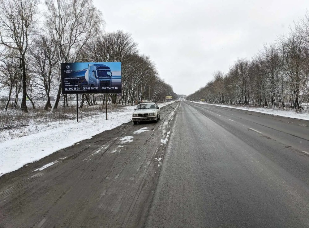 Білборд, бігборд (борд)  Дунаївці,  Н-03 Житомир-Чернівці, км. 245+800