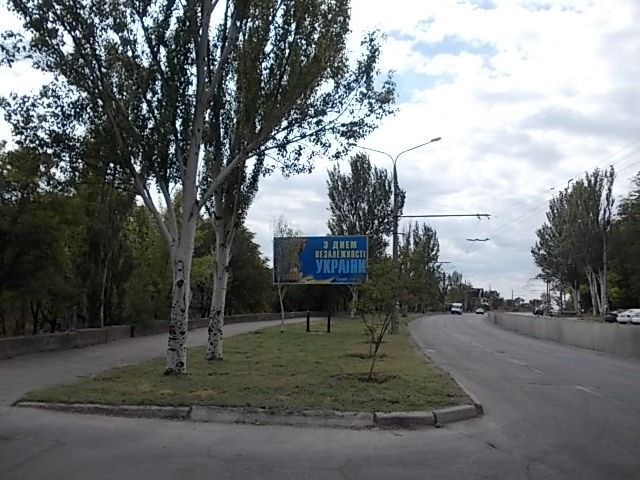 Билборд Запорожье,  вул.Перемоги-район 5-ої міської лікарні
