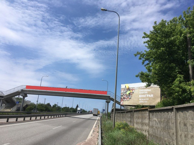 Билборд Житомир трассы,  Траса Київ-Чоп. Коростишівська об'їздна. Напрямок на Житомир