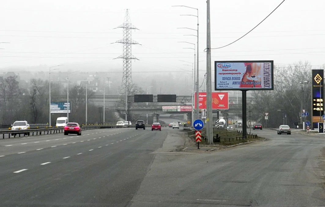 Скролер, скрол Київ,  Столичне ш/Видубичи (АЗС Глуско)/Південний міст - на Почтову пл. (А1) СКРОЛЛЕР