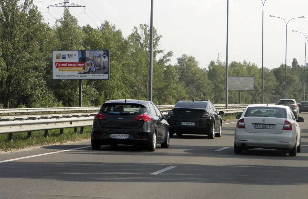 Билборд Киев,  вул.Богатирська/ЖК Італійський Квартал (В) на Київ