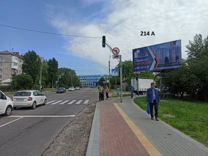 Білборд, Бігборд (Борд)  A у Білій Церкві, 6х3  вул. Павліченко на перехресті з вул. Кожедуба схема