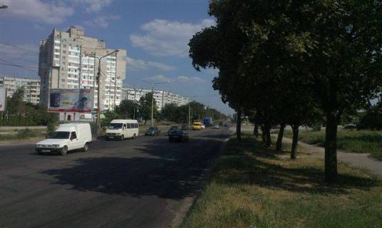 Билборд B в Запорожье, 3x6  ул. Хортицкое шоссе - ул. Курузова фото 1