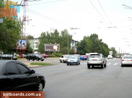 Білборд, Бігборд (Борд)   у Запоріжжі ул. Победы -ДК "Титан"  (к ОблГАИ) Фото 1