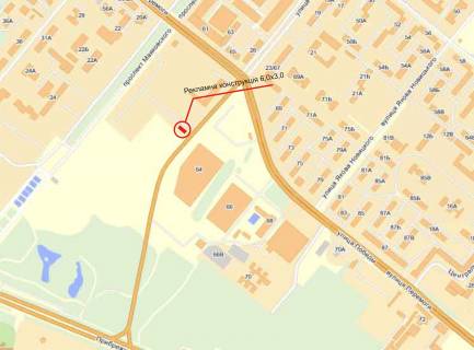 Сiтiлайт  у Запоріжжі ул. Новокузнецкая 21 схема