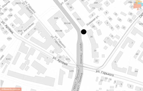 Ситилайт  в Запорожье пр. Ленина 171 схема