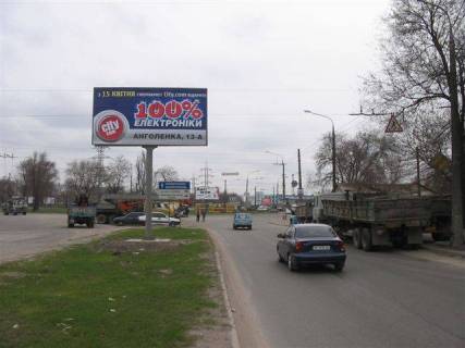 Билборд A в Запорожье, 3x6  Южное шоссе 52 (от пр. Металлургов) фото 1