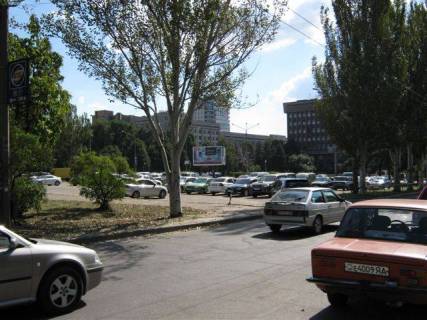 Билборд A в Запорожье, 3x6  пл. Профсоюзов парковка обладминистрация фото 1