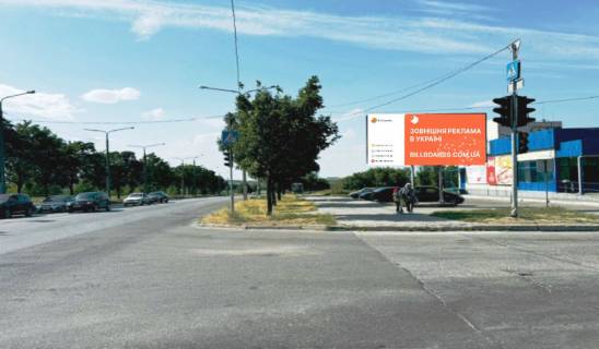 Білборд, Бігборд (Борд)  A у Запоріжжі, 6x3  Хортицьке шосе вул. Рубана Фото 1