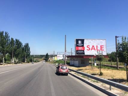 Білборд, Бігборд (Борд)  A у Запоріжжі Хортицкий р-н, въезд на мост Преображенского Фото 1