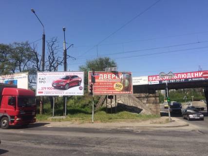Білборд, Бігборд (Борд)  A у Запоріжжі ул.Тюленіна, вул.Перемоги, перехрестя, поворот з Набережної 10 Фото 1