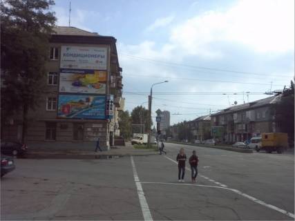 Білборд, Бігборд (Борд)  A у Запоріжжі Бул. Шевченко, 27 фасад, середній Фото 1