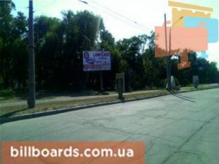 Білборд, Бігборд (Борд)  B у Запоріжжі, 6х3  пр.Соборний, вїзд на греблю Фото 1
