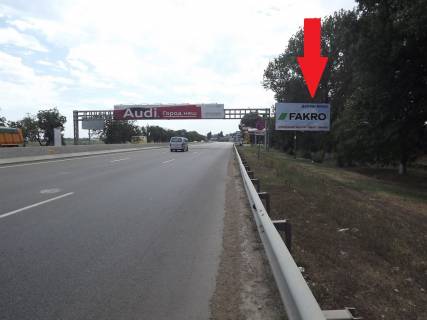 Білборд, Бігборд (Борд)  A у Одесі, 3х6  Київське шоссе, 8к1 Фото 1