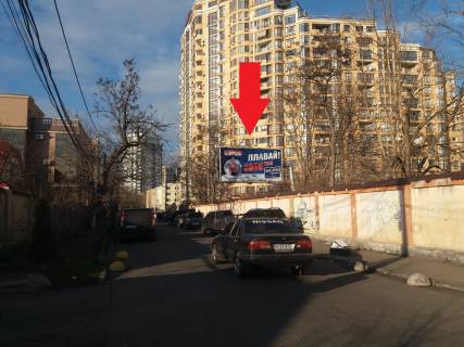 Билборд A в Одессе, 3х6  вул. Теніста, 16 - вул. Посмітного фото 1