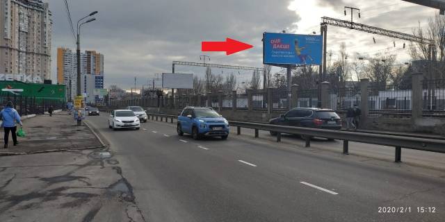 Билборд A в Одессе, 3х6  вул. Середньофонтанська, 17 фото 1