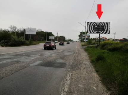 Білборд, Бігборд (Борд)  A у Крижанівці, 3х6  Южна дорога - узвіз Західний  - ТРЦ Ривь'єра, Ашан Фото 1