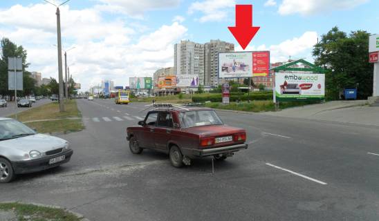 Білборд, Бігборд (Борд)  A у Одесі Палія Семена вул. (Дніпропетровська дор.), 76 Фото 1