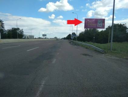 Білборд, Бігборд (Борд)  A у , , 3х6  Київське шоссе - сел. Нерубайське (Motto) Фото 1
