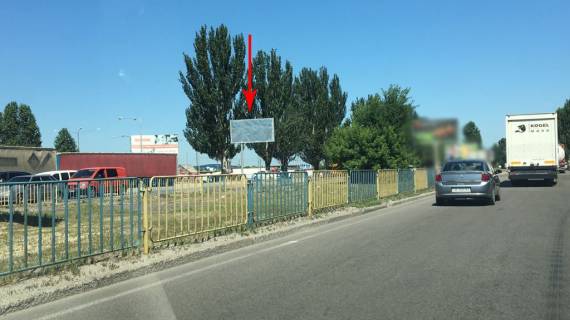 Білборд, Бігборд (Борд)  B у Дніпро (Дніпропетровськ) 124Б,Донецьке шосе, поворот на ТРЦ КАРАВАН, МАКДОНАЛДС, ОЛДІ Фото 1
