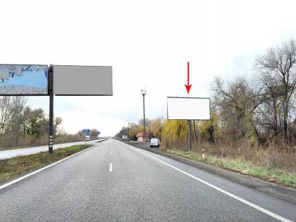 Білборд, Бігборд (Борд)  A у Дніпро (Дніпропетровськ) Sp054A,Н-11, км 82+025 (праворуч), Перед в'їздом до м. Кривий Ріг, за Станцією аерації, перед рестораном Luxor Фото 1