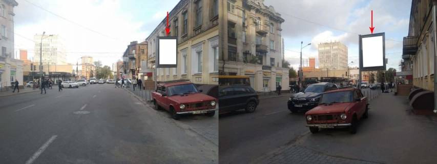 Сiтiлайт B у Дніпро (Дніпропетровськ), 1.2х1.8  вул. В'ячеслава Липинського в районі буд. 6 Фото 1