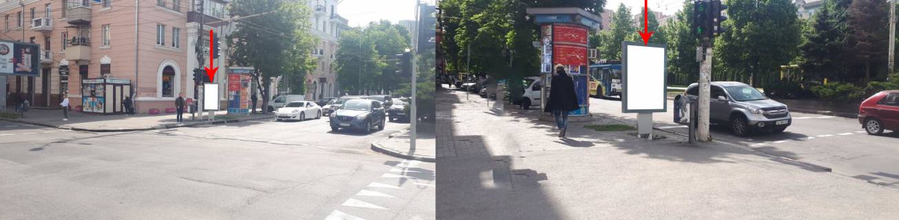 Ситилайт B в Днепр (Днепропетровск), 1.2х1.8  просп. Дмитра Яворницького - вул. Харківська фото 1