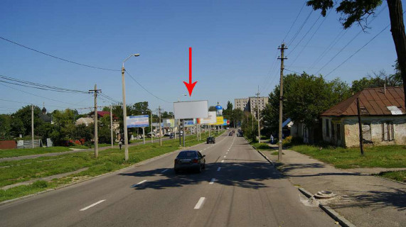 Білборд, Бігборд (Борд)  A у Дніпро (Дніпропетровськ), 6х3  вул. Робоча, 15, рух до центру Фото 1