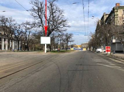Бэклайт A в Днепр (Днепропетровск), 3.14х2.32  просп. Дмитра Яворницького, в районі буд. 78, рух в напрямку вокзалу фото 1