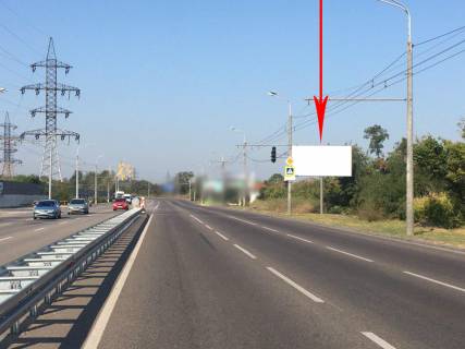 Билборд A в Днепр (Днепропетровск) 119A,вул. Набережна Заводська, за АЗС "Glorius", в бік Червоного Каменя фото 1