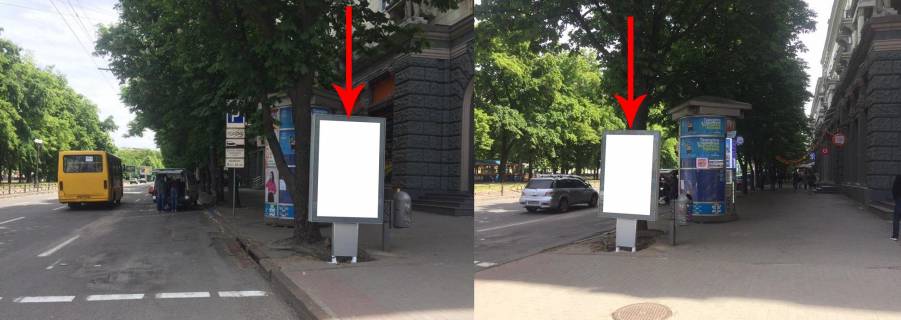 Ситилайт A в Днепр (Днепропетровск), 1.2х1.8  просп. Дмитра Яворницького, 55 - вул. Михайла Грушевського фото 1