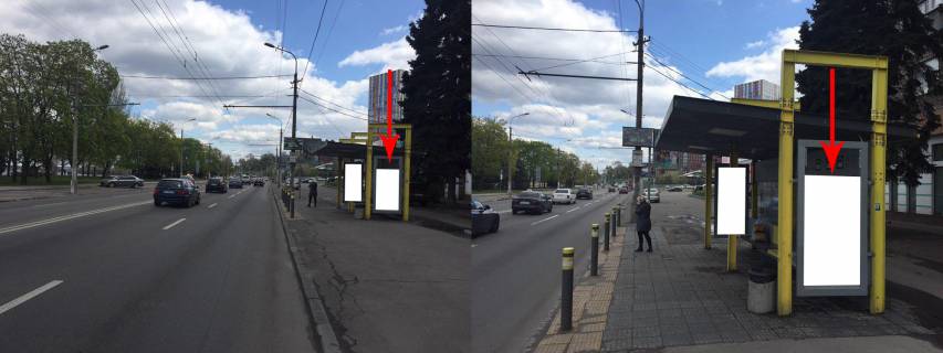 Ситилайт A в Днепр (Днепропетровск) Zdp059A1,Січеславська Набережна вул., біля буд. 39, перед вул.Ливарна фото 1