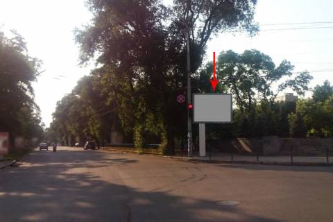 Скроллер A в Днепр (Днепропетровск) s023А2,просп. Пушкіна, вхід в сквер Героїв, біля світлофора  - 230704 фото 1