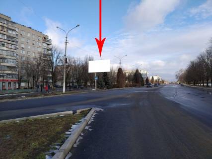 Білборд, Бігборд (Борд)  B у Нікополі, 6х3  вул.Першотравнева, навпроти буд. №1, центральна кільцева розв'язка міста Фото 1