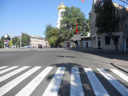 Бэклайт A в Днепр (Днепропетровск), 3.14х2.32  вул. М. Грушевського (К. Лібкнехта), біля буд. 4а фото 1