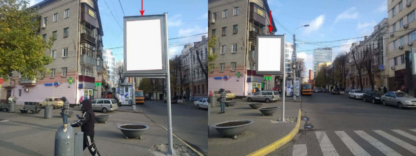 Ситилайт B в Днепр (Днепропетровск), 1.2х1.8  вул. Європейська, біля буд. №8 Б фото 1