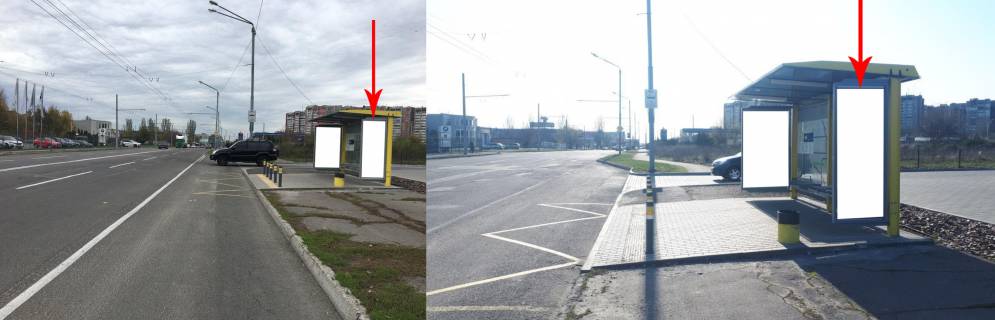 Ситилайт A в Днепр (Днепропетровск) Zdp019A1,Панікахи вул., біля буд. 2, перед виїздом на Запорізьке шосе фото 1