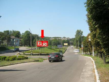 Білборд, Бігборд (Борд)  A у Кам'янське (Дніпродзержинськ), 6х3  авторозв'язка просп. Гімназичний - вкл. Й.Манаєнкова - вул. Васильєвська, рух в напрямку нового мосту Фото 1