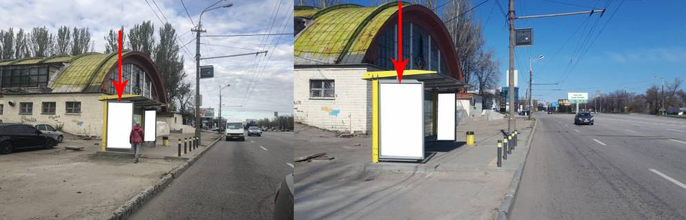 Ситилайт B в Днепр (Днепропетровск) Zdp009B2,Набережна Перемоги вул., буд. 10, Інститут фізкультури фото 1