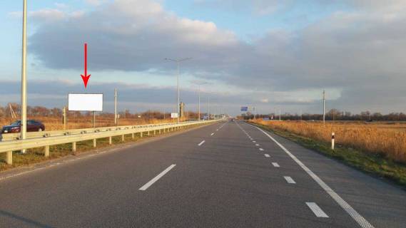 Білборд, Бігборд (Борд)  B у , , 6х3  Н-Т-04-41, км 0+220 (праворуч), Рух до Дніпра, перед розв'язкою на с. Єлизаветівка (м. Кам'янське), с. Лобойківка Фото 1