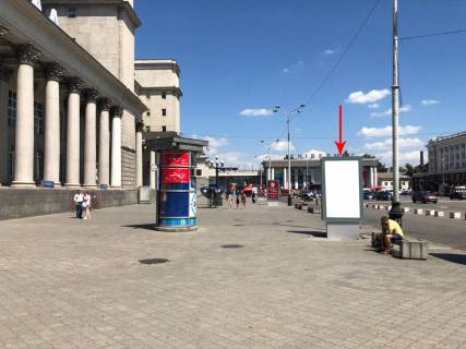 Билборд B в Днепр (Днепропетровск), X  пл. Вокзальна, 11 (1) фото 1